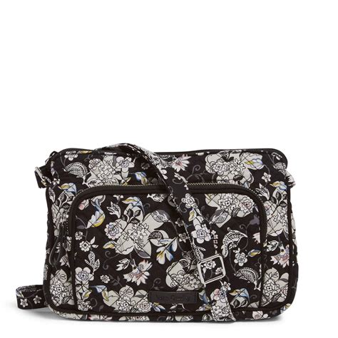 vera bradley cotton wallet crossbody purse with rfid protection|vera bradley rfid turnlock wallet.